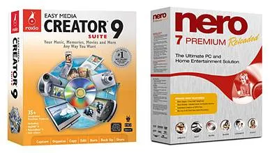Nero 7 ellen Roxio Easy Media Creator 9 lakosztály sokoldalú dolgozni csomagokat cd (Roxio) Nero 7 ellen Roxio Easy Media Creator 9 lakosztály sokoldalú csomag dolgozni cd
