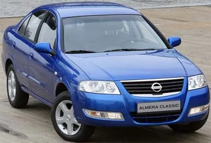Nissan Almera classic - klasszikus Korea (Nissan) Nissan Almera classic - klasszikus Korea