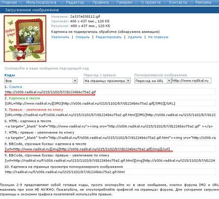 Kezdők be a megfelelő képet kódok megjegyzések