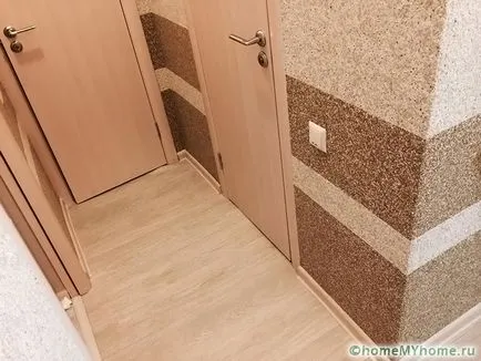 Tapéta a folyosó, előszoba (folyosó folyosó fotó) Tapéta a folyosó és a folyosón