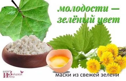 Fiatalító arc maszkok otthon blog Iriny Zaytsevoy
