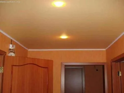 Egyszintű Feszített mennyezetek belső fotó