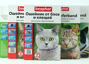 Gallér bolhák és kullancsok macskáknak véleménye, alkalmazva a szabály