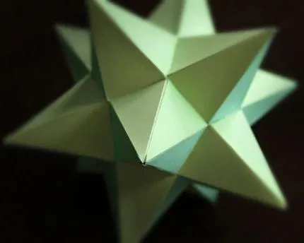 Origami hogyan lehet papírt a dodekaéder