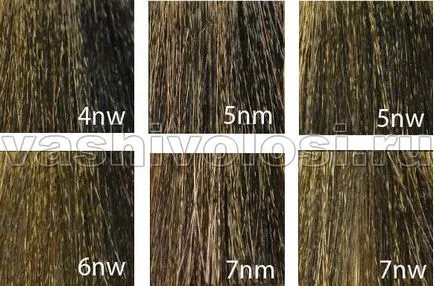 Palette mátrix festeni a haját