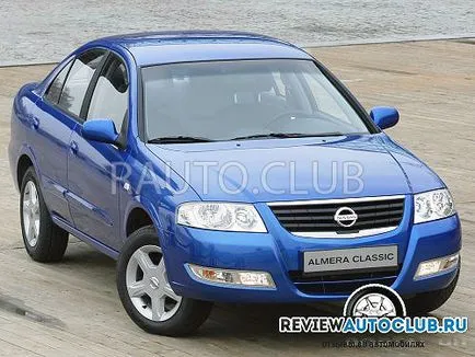 Vélemények a Nissan Almera klasszikus (Nissan Almera Classic) a tulajdonosok fotók és tesztvezetés,