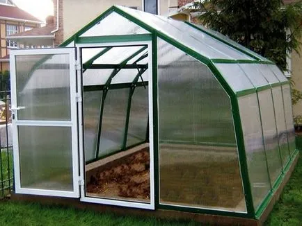 Greenhouse alakú cső méretrajzokkal üvegházhatású benyújtani a kezüket, projekt proftruby (rajzok) Greenhouse a cső alakú méretrajzokkal üvegházhatású ház saját kezével, a projekt proftruby