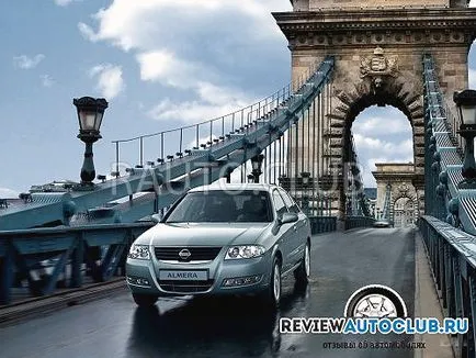 Vélemények a Nissan Almera klasszikus (Nissan Almera Classic) a tulajdonosok fotók és tesztvezetés,