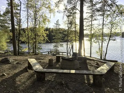 Park Repovesi Finnország gyik és a személyes tapasztalat