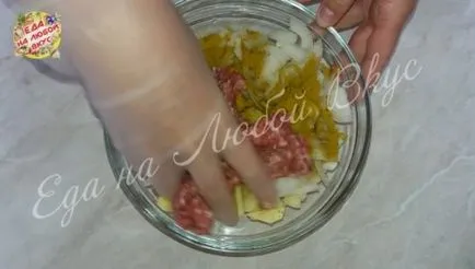 Piték hús és a burgonya a sütőben, élelmiszer-minden íze (piték hús és a burgonya) Piték hús és a burgonya a sütőben, élelmiszer-minden íze