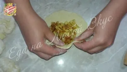 Piték hús és a burgonya a sütőben, élelmiszer-minden íze (húspástétom recept) Piték hús és a burgonya a sütőben, élelmiszer-minden íze