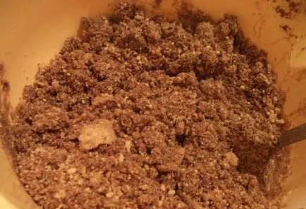 Cake „burgonya” klasszikus recept lépésről lépésre fotók