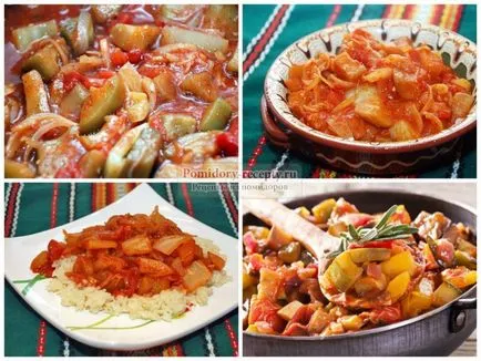 Édes paprika és a paradicsom - ízletes és étvágygerjesztő (bolgár) Bell paprika és paradicsom - ízletes és gusztusos