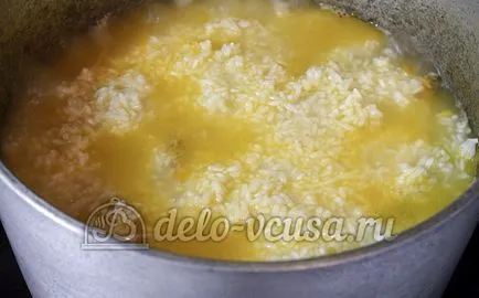 Pilaf marha recept lépésről lépésre (15 fotó)