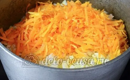 Pilaf marha recept lépésről lépésre (15 fotó)