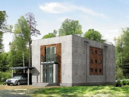 Hajlam House, 6 × 6 méteres jellemzői a térrendezés (otthon) Hajlam House, 6 × 6 méteres jellemzői a térrendezés