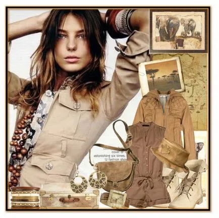 Safari ruha - 50 modell