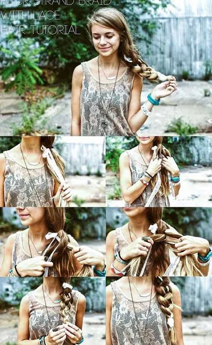 Weave zsinórra szalagok (30 fotó)