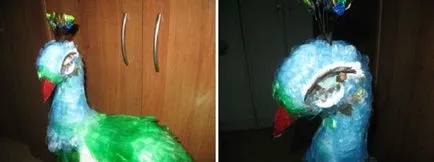 Crafts - madár ki a kezét a különböző anyagok (kéz) Crafts - madár ki a kezét a különböző anyagok
