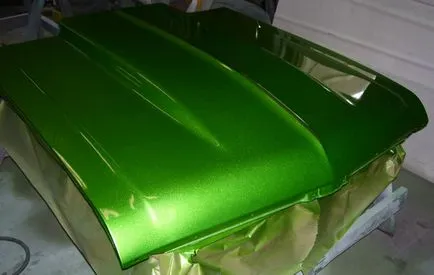 Festés féknyergek saját kezűleg a technológiai folyamat