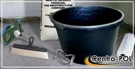 Poliuretán önterülő padló kezük - és a felhasznált technológia