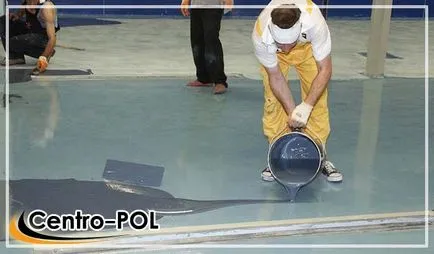 Poliuretán önterülő padló kezük - és a felhasznált technológia