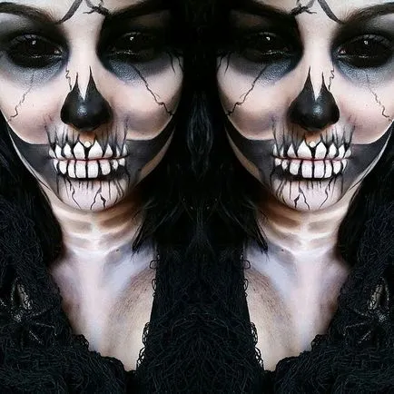 Próbálja újra nagyon jól, sok ötletet smink Halloween sminkesek és a hétköznapi lányok (fotó) (Halloween jelmez) Próbálja újra nagyon jól, sok ötletet smink Halloween sminkesek és a hétköznapi lányok (fotó)