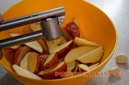 Povaroshkino, egyszerű receptek lépésről lépésre fotók