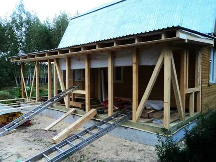 Kiterjesztése a fából készült ház (a ház) Kiterjesztése a fából készült ház