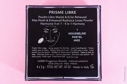 Laza por Givenchy Prisme libre # 01 mousseline pasztell