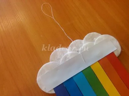 Rainbow saját kezével az óvodai