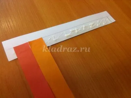 Rainbow saját kezével az óvodai