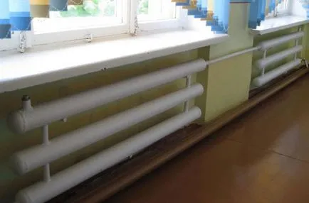Fűtés nyilvántartások kezüket hősugárzó sima csövek, melyik a jobb, a számítás (regiszterek) Fűtés nyilvántartások kezüket hősugárzó sima csövek, melyik a jobb, a számítás