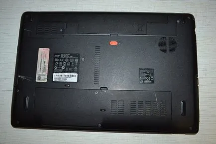 Szétszerelés - tisztítás - összeszerelés laptop acer 1