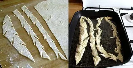 A recept a tésztát botok, ls