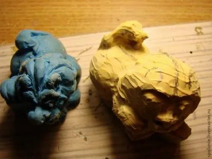 Fafaragó - vágott netsuke - Fair Masters - kézzel készített, kézzel készített