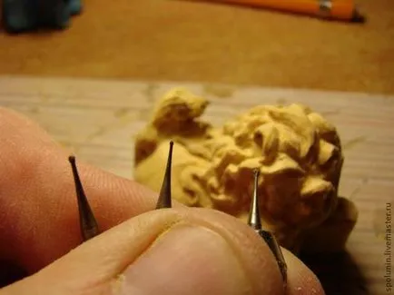 Fafaragó - vágott netsuke - Fair Masters - kézzel készített, kézzel készített