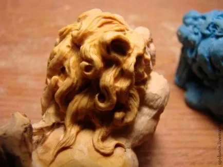 Fafaragó - vágott netsuke - Fair Masters - kézzel készített, kézzel készített