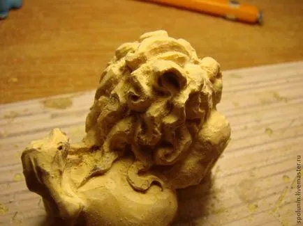 Fafaragó - vágott netsuke - Fair Masters - kézzel készített, kézzel készített