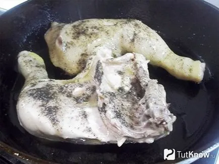 Recept hogyan sült ízletes csirkecomb