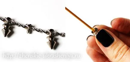 Rock dekorációk elegáns ruhában