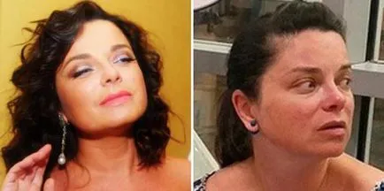 Magyar Csillag smink nélkül, smink és Photoshop áttekintést és fotók