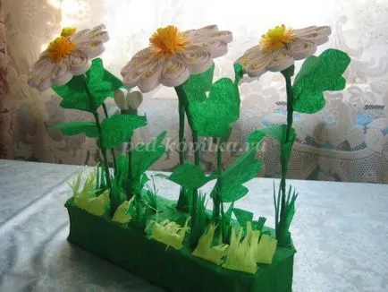Százszorszépek Quilling technikák