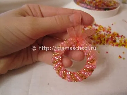Karácsony angyala a rongyot a kezében, sshitangela karácsonyi workshop