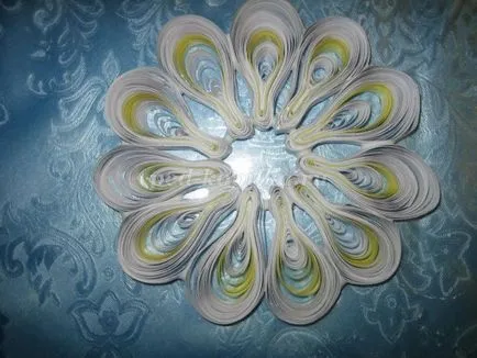 Százszorszépek Quilling technikák