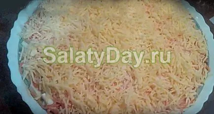 Csirke saláta gombával - ízletes és alkalmasak arra, hogy minden diéta recept fotókkal és videó