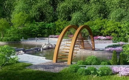 Kerti hidak, hidak a táj design tippek (hidak) Kerti hidak, hidak kerttervezés, ötletek