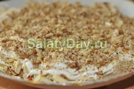 Csirke saláta gombával - ízletes és alkalmasak arra, hogy minden diéta recept fotókkal és videó