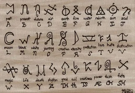 Rune mágikus létezik, vagy nem fekete mágia és rúnák