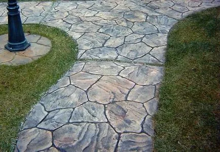 Kerti utak egy fa (35 fotó), táblák, kő, beton és műanyag burkolatot a kezével, a (kő) Kerti utak egy fa (35 fotó), táblák, kő, beton és műanyag burkolatot a kezével, amit